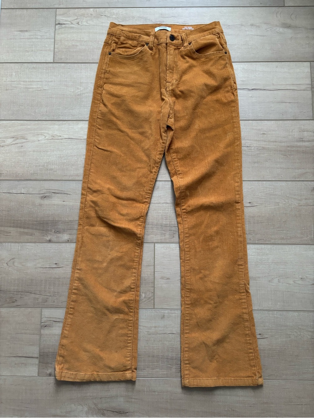 Kensie Jeans Tessa Corduroy High Rise Bootcut Pants